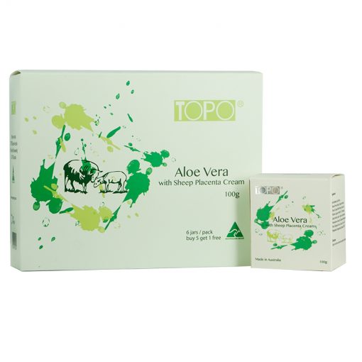 topo-aloe-vera-with-sheep-placenta-creme-100-gram-6-jar-gift-pack-front