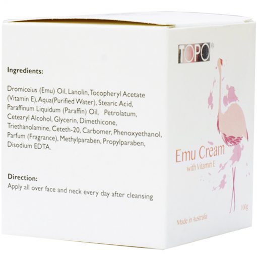 TOPO® Emu Cream with Vitamin E 100g-327
