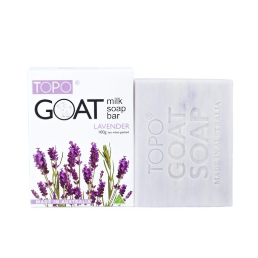 TOPO® Goat Milk Soap Bar Lavender 100g-0