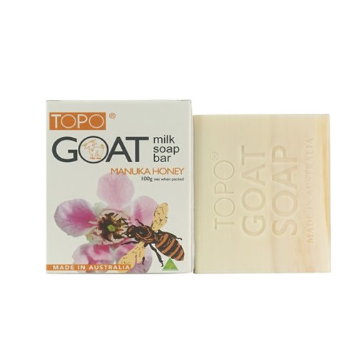 TOPO® Goat Milk Soap Bar Manuka Honey 100g-0