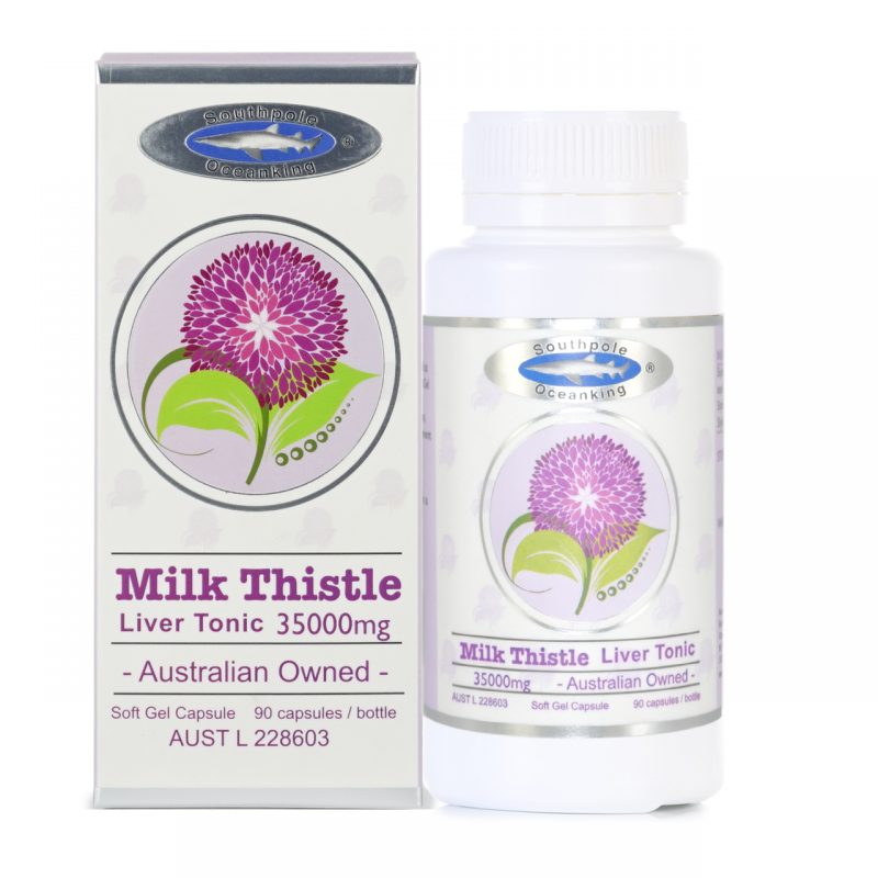 Ocean King 35000mg Milk Thistle Liver Tonic Oceanking