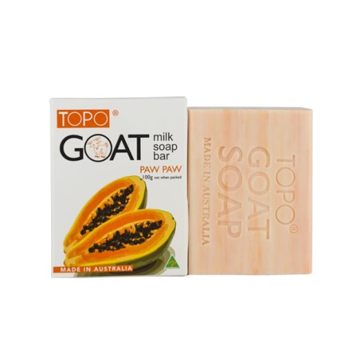 TOPO® GOAT MILK SOAP bar Paw Paw 12x100g PACK-812