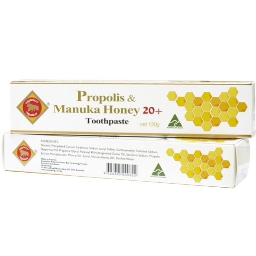 Organicer® Propolis & Manuka Honey 20+ Toothpaste 6 pack-288