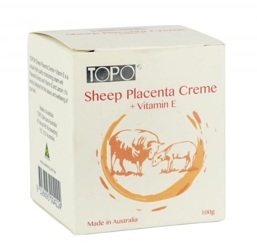 TOPO® Sheep Placenta Creme + Vitamin E 100g-0