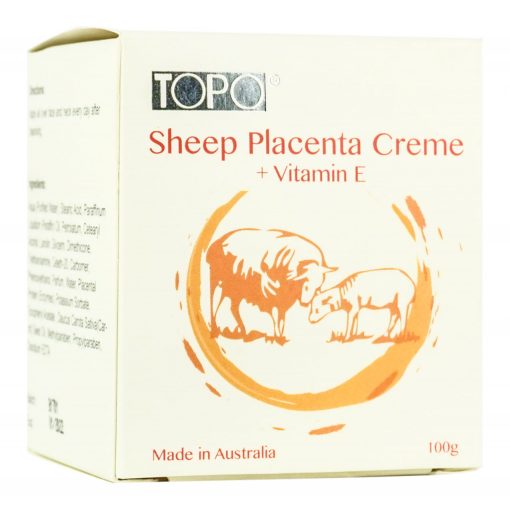 TOPO® Sheep Placenta Creme + Vitamin E 100g-759