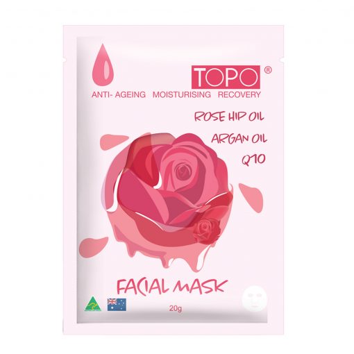 TOPO® ROSE HIP OIL FACIAL MASK SHEET-711