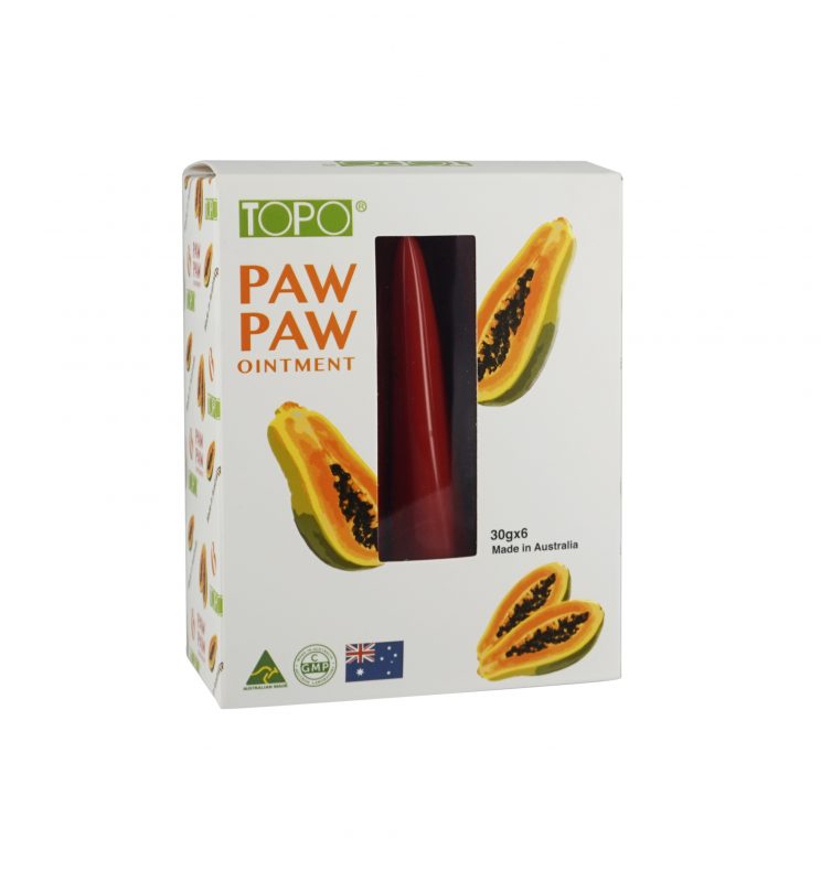 TOPO Paw Paw Ointment 30g 6 Tubes Gift Pack Ocean King